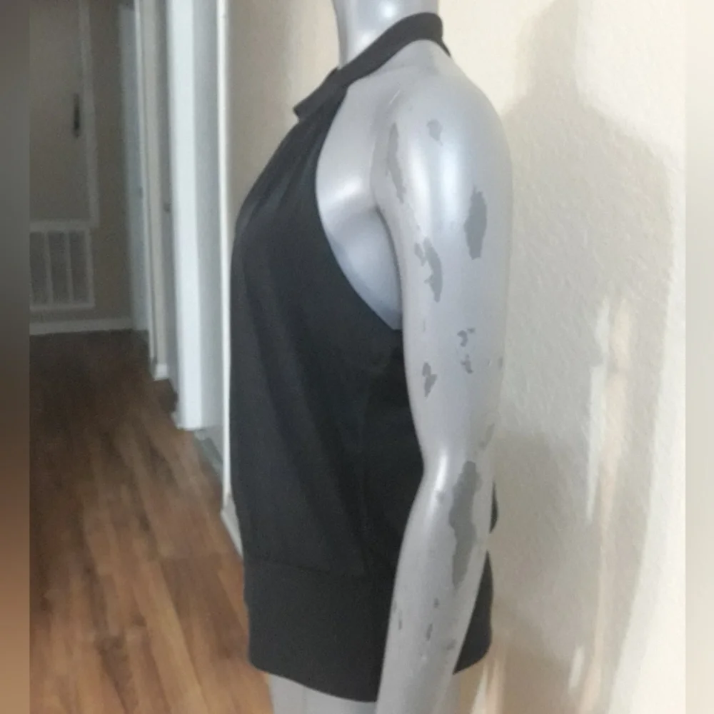 Boston Proper Mock Neck Halter Top - Picture 3 of 14